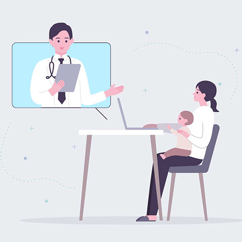 オンライン診療イメージ オンライン診療イメージ